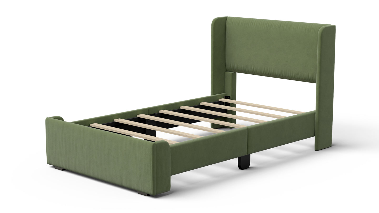 Leo Upholstered Kids Bed image 8