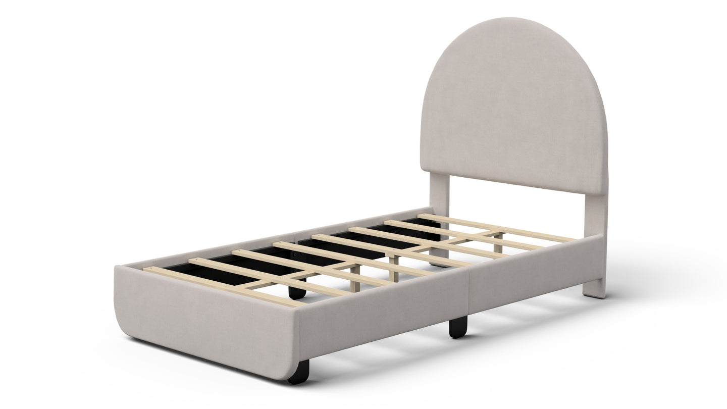 Luna Upholstered Kids Bed image 5
