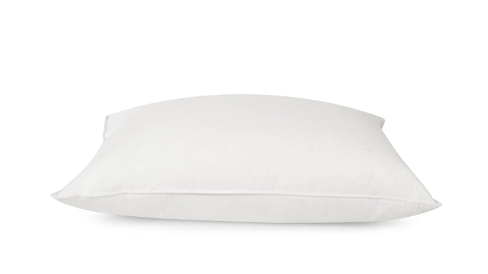 Down and feather blend contouring pillow