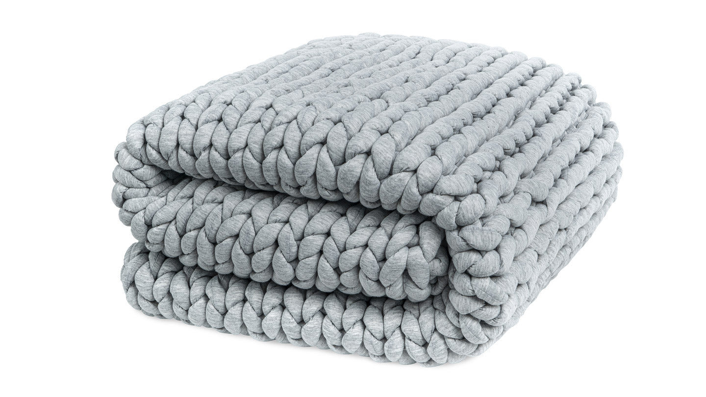 Chunky Knit Weighted Blanket image 3